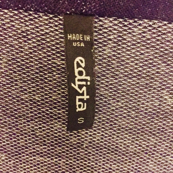 Edista Ruffle Open Duster Cardigan - Picture 7 of 8